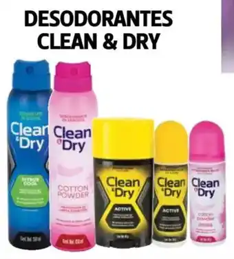 Farmacias Guadalajara Clean & Dry desodorantes oferta