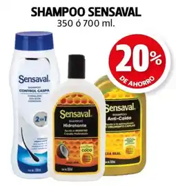 Farmacias Guadalajara Sensaval shampoo oferta