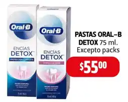 Farmacias Guadalajara Oral-B Detox pastas oferta