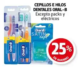 Farmacias Guadalajara Oral-B cepillos e hilos dentales oferta