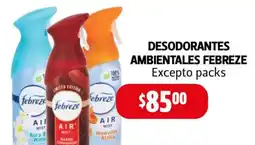 Farmacias Guadalajara Febreze desodorantes ambientales oferta