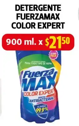 Farmacias Guadalajara Fuerzamax detergente color expert oferta
