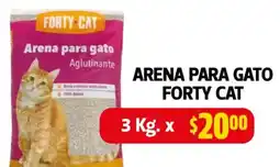Farmacias Guadalajara Forty Cat arena para gato oferta