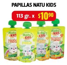 Farmacias Guadalajara Natu Kids papillas oferta