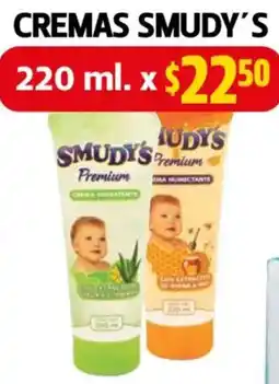 Farmacias Guadalajara Smudy's cremas oferta