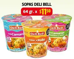 Farmacias Guadalajara Deli Bell sopas oferta