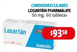 Farmacias Guadalajara Pharmalife Losartán 50 mg oferta