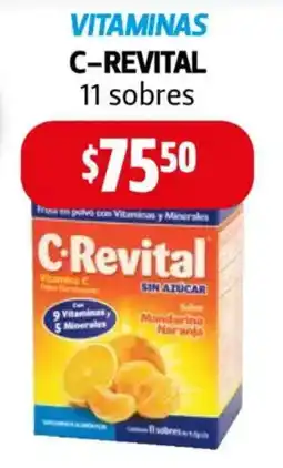 Farmacias Guadalajara C-Revital vitaminas oferta