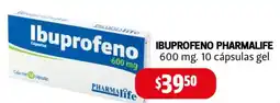 Farmacias Guadalajara Pharmalife Ibuprofeno 600 mg oferta