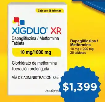 Xigduo XR 10 mg/1000 mg