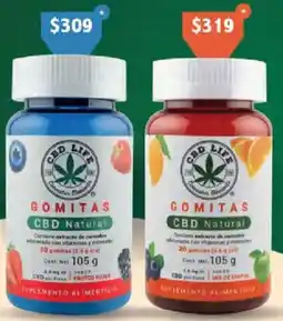 Farmacias Similares CBD Life gomitas oferta