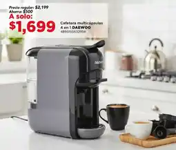 City Club Daewoo cafetera multicápsulas 4 en 1 oferta
