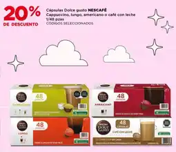 City Club Nescafé cápsulas dolce gusto oferta