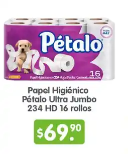 Arteli Papel Higiénico Pétalo Ultra Jumbo 234 HD 16 rollos oferta
