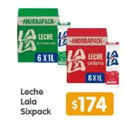 Arteli Leche Lala Sixpack oferta