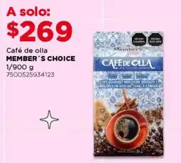 City Club Member;s Choice café de olla oferta
