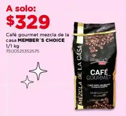 City Club Member's Choice café gourmet mezcla de la casa oferta