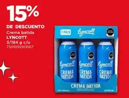 City Club Lyncott crema batida oferta