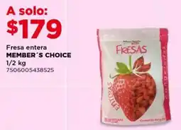 City Club Member's Choice fresa entera oferta