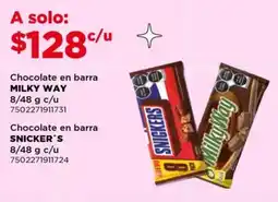 City Club Milky Way chocolate en barra oferta