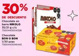 City Club Nikolo chocolate en barra oferta