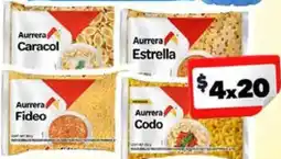 Bodega Aurrerá Aurrera pastas oferta