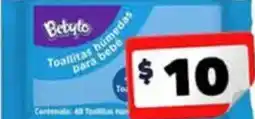 Bodega Aurrerá Bebyto toallitas húmedas oferta
