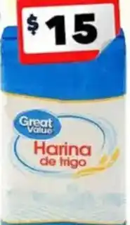 Bodega Aurrerá Great Value harina de trigo oferta