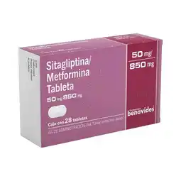 Farmacias Benavides 50/850mg Sitagliptina/Metformina oferta