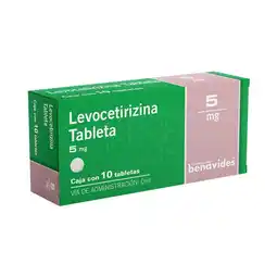 Farmacias Benavides 5 mg Levocetirizina oferta