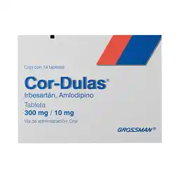 Farmacias Benavides 300 mg Irbesartán/10 mg Amlodipino oferta