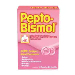 Farmacias YZA Pepto Bismol 24 Tabs oferta