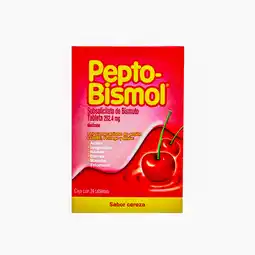 Farmacias YZA Pepto Bismol Cereza 24 Tabs oferta