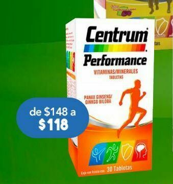 Centrum performance 1333ui 30 tabletas