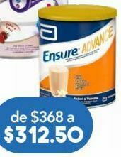 Farmacia San Pablo Ensure suplemento advance polvo c/400gr oferta