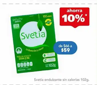 Svetia endulzante sin calorías 102g