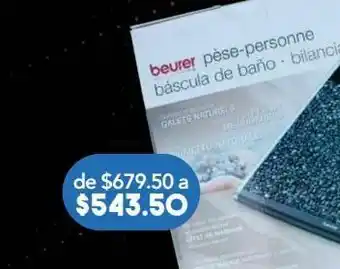 Beurer báscula digital pd890 1 pieza