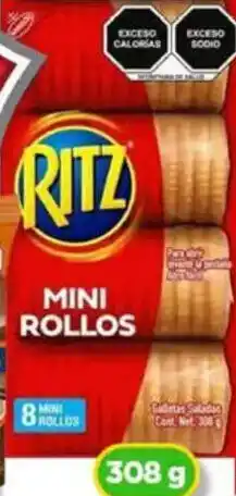 Bodega Aurrerá Ritz mini rollos oferta