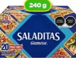 Bodega Aurrerá Saladitas gamesa oferta