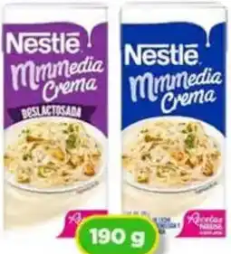 Bodega Aurrerá Nestle media crema oferta