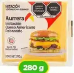Bodega Aurrerá Aurrera imitación queso americano rebanado oferta