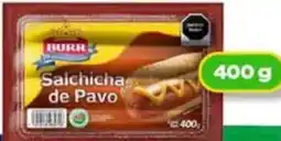Bodega Aurrerá Burr salsicha de pavo oferta