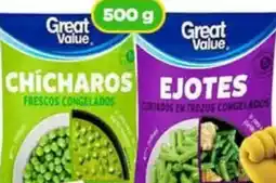 Bodega Aurrerá Great Value chicharos o ejotes oferta