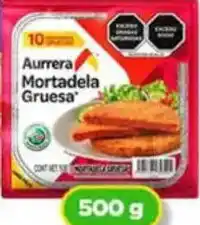 Bodega Aurrerá Aurrera mortadela gruesa oferta