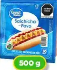 Bodega Aurrerá Great Value salsicha de pavo oferta