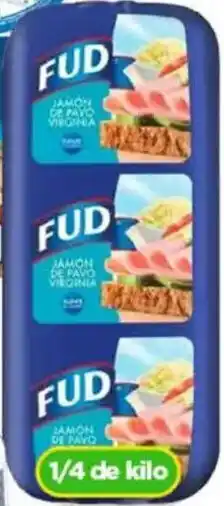 Bodega Aurrerá FUD jamon de pavo oferta