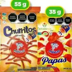 Bodega Aurrerá Churritos o Papas oferta