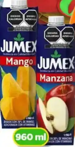 Bodega Aurrerá Jumex mango/manzana oferta