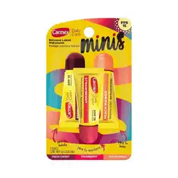 Farmacias Benavides Bálsamo Labial Hidratante Pack Mini Tubes FPS 15 oferta