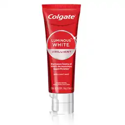 Farmacias YZA COLGATE CREMA DENT LUMINOUS WHITE 125ML oferta